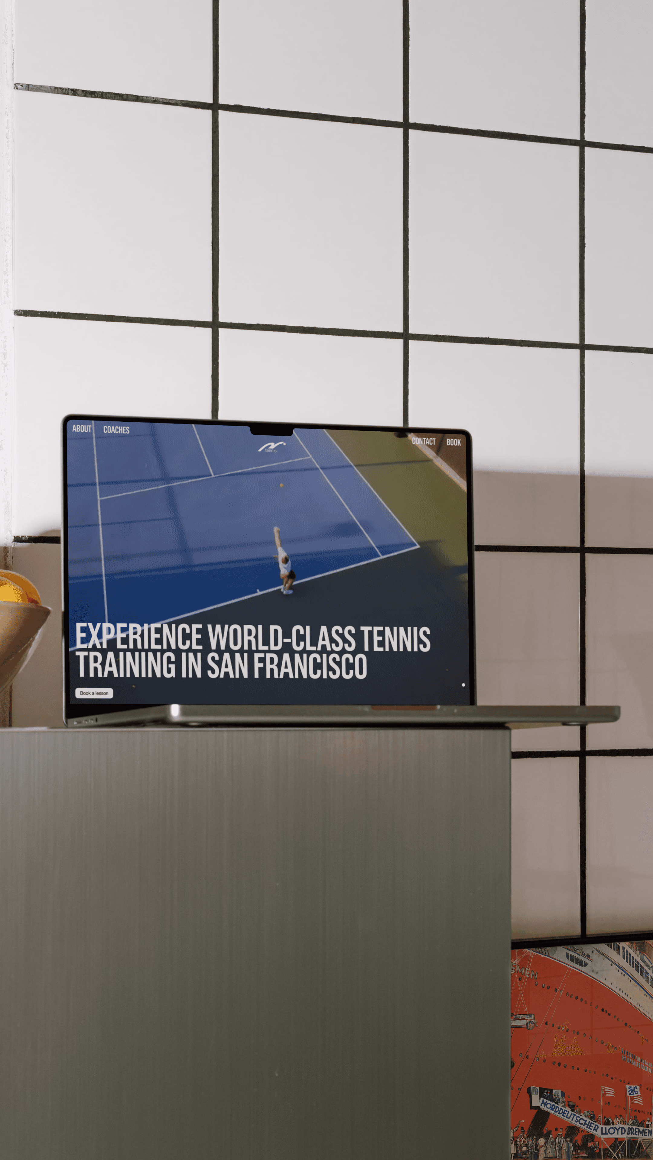 Web Design — project example 2
